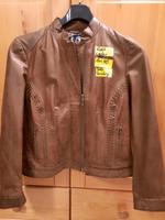 Damen Lederjacke, braun, Betty Barcley Bayern - Laufen Vorschau
