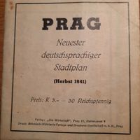 Stadtplan Prag (Herbst 1941) Münster (Westfalen) - Centrum Vorschau