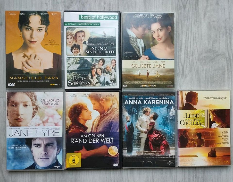 DVD-Sammlung Literaturklassiker Film Jane Austen und mehr in Berlin