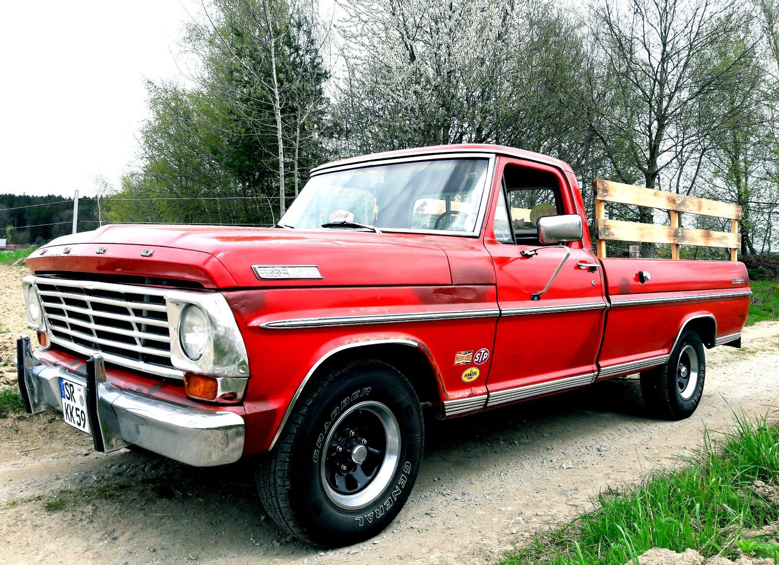 Abbildung des Autos 1967 Ford F100 Pick Up T…