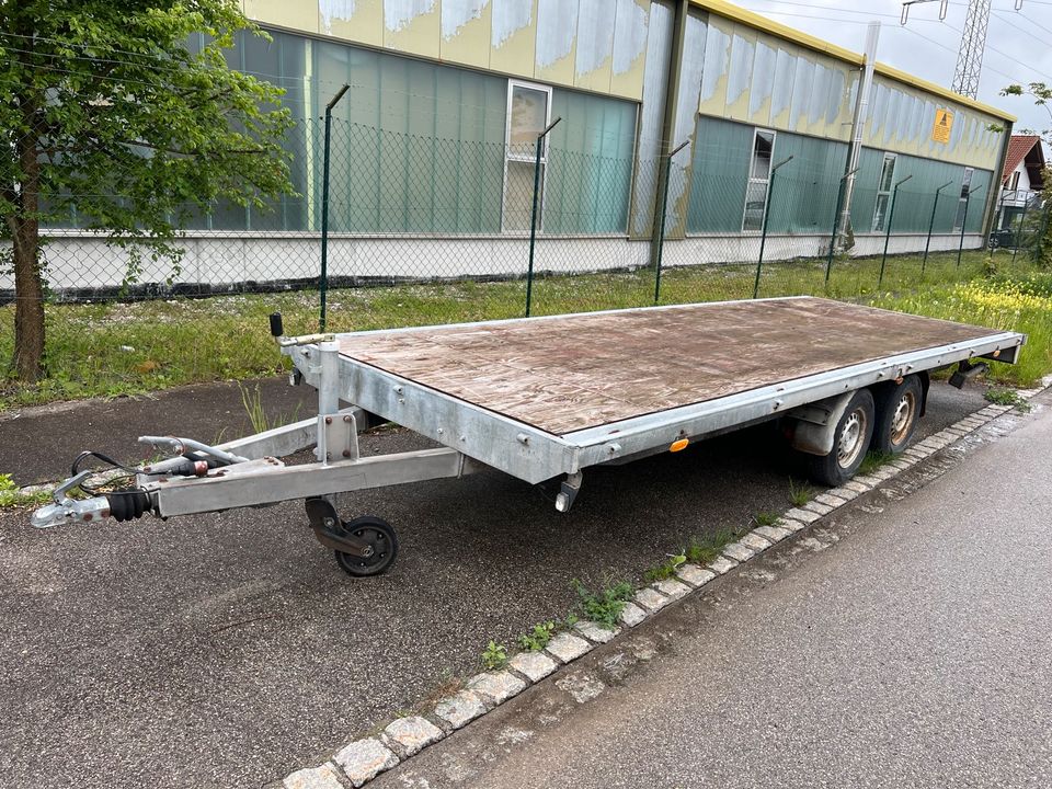 Anhänger zu Vermieten 6meter 3.5Tonnen in Marktoberdorf