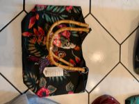 Shopper Bag Handtasche Beutel Blumen retro West - Sossenheim Vorschau