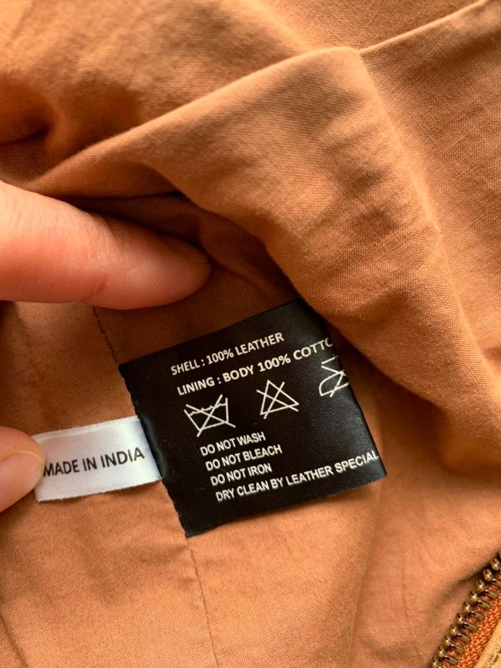 Lederjacke -100% Echtleder - von TRENDZONE in Ingolstadt