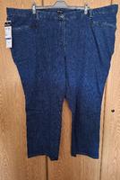 Ulla Popken - blaue Dark Denim Jeans - Mony Hose - Gr. 32 / 64 Bayern - Roth Vorschau