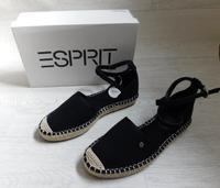 Sandale Esprit Espandrilles Canvas schwarz Gr 40 neu mit Etikett Hessen - Trendelburg Vorschau