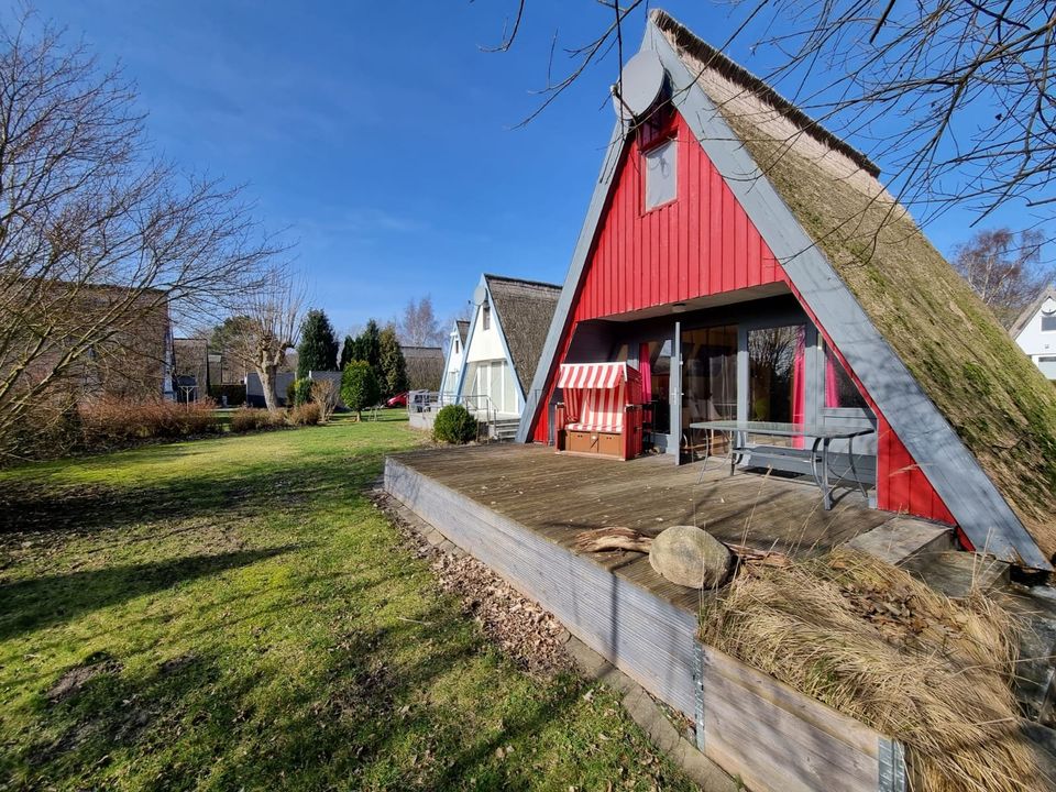 Reetgedecktes Ferienhaus in Strandnähe! in Mönchgut, Ostseebad