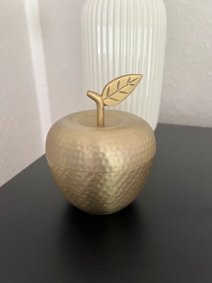 Apfel Gold Dekoration Schale in Leipzig
