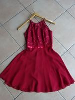 Konfirmations-, Abiball-, Abendkleid Größe 164/34 rot Findorff - Findorff-Bürgerweide Vorschau