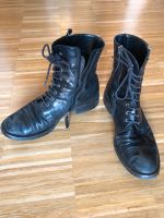 Schwarze Schnürstiefel mit Reißverschluss,Made in Italy, Größe 39 Nürnberg (Mittelfr) - Südstadt Vorschau