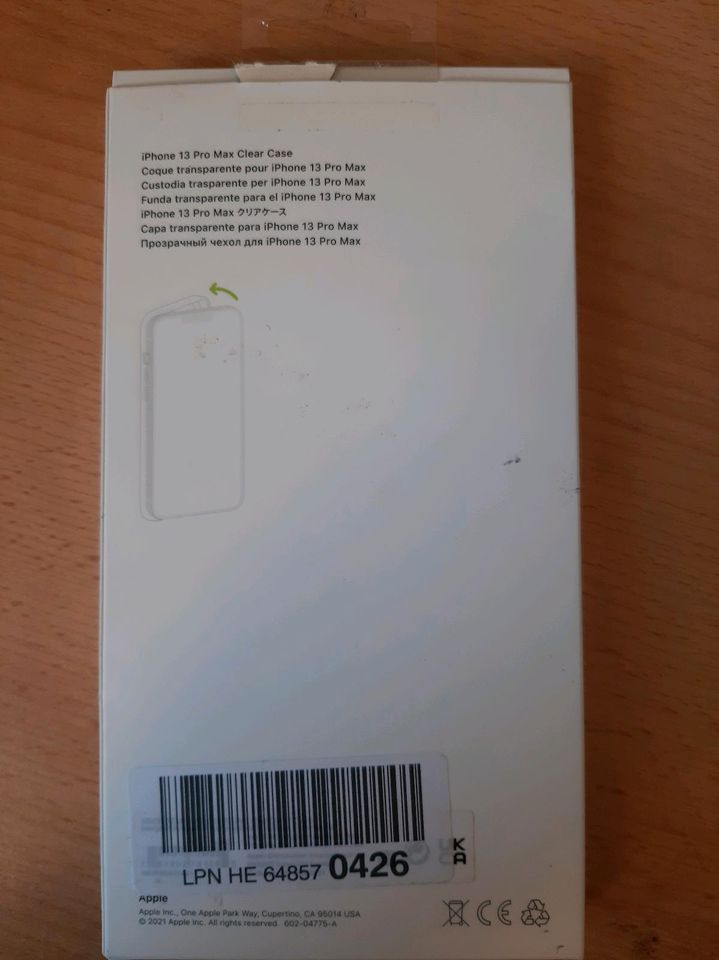 Originale Apple Iphone 13 Pro Max Hülle in Nürnberg (Mittelfr)