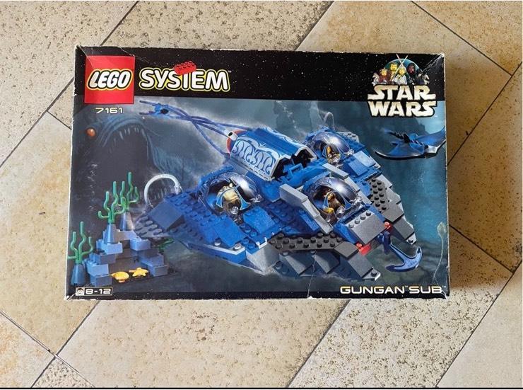 Lego Star Wars Gungan Sub 7161 Komplett OVP 1999 Sammlung TOP in Dannstadt-Schauernheim