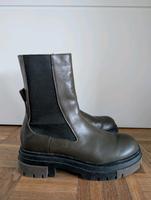 Zara Chunky Boots in khaki Bayern - Wilhermsdorf Vorschau
