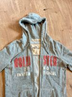 ✨HOLLISTER Reißverschluss Pullover | S | grau ✨ Rheinland-Pfalz - Steiningen Vorschau