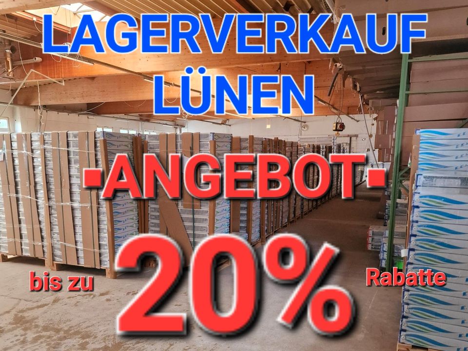 ❌LAGERVERKAUF LÜNEN❌HEIZUNG❌HEIZKÖRPER❌BAD❌AUKTIONSWOCHE❌ in Lünen