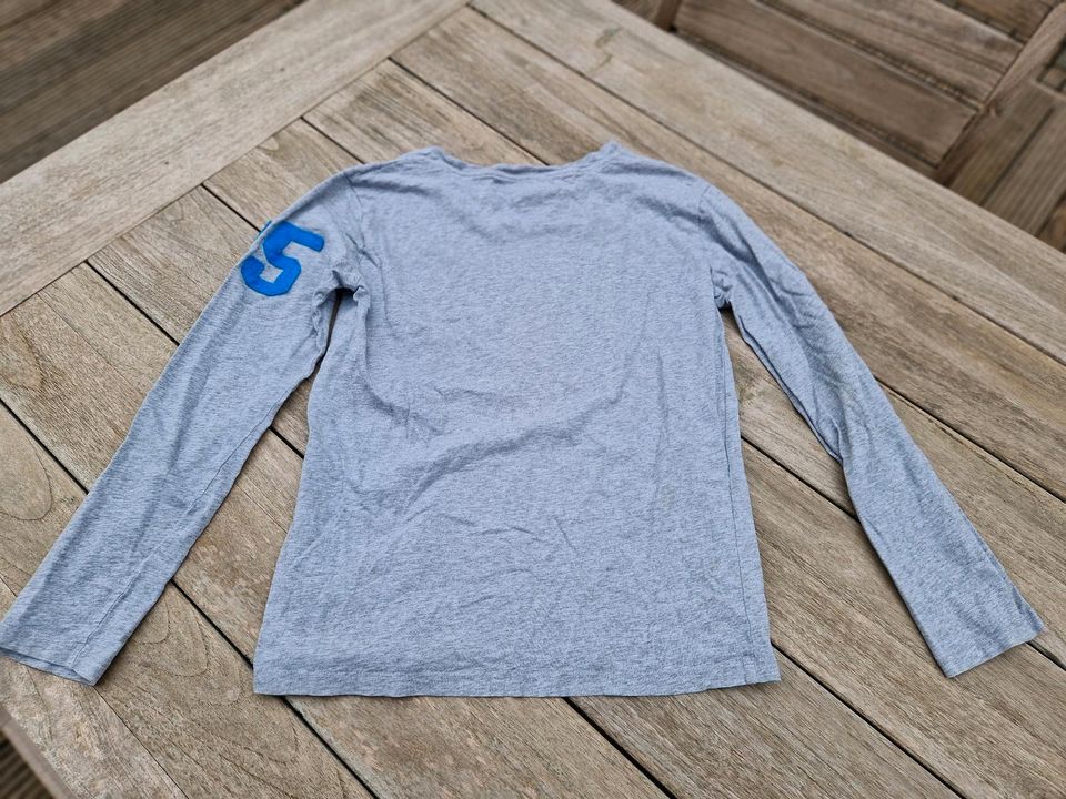Tommy Hilfiger Shirt Sweatshirt 164  grau blau in Dorsten