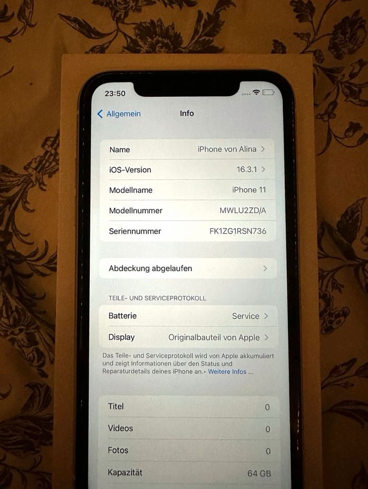 iPhone 11 - sehr guter Zustand in Mettenheim