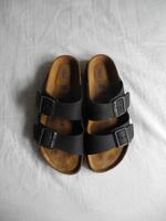 Birkenstock Gr. 39, schmale Passform, schwarzes Nubukleder Rheinland-Pfalz - Mainz Vorschau