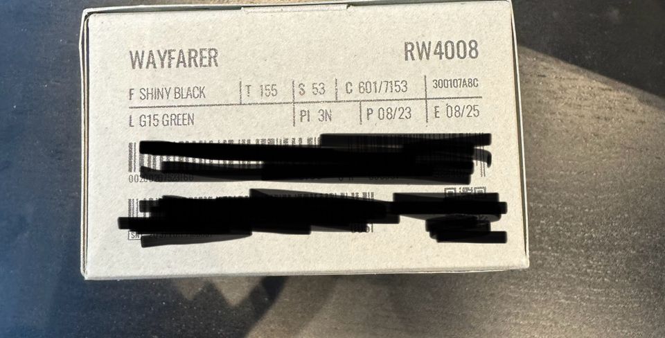 Ray Ban META Wayfarer RW4008 schwarz C601 NEU OVP mit Rechnung in Voerde (Niederrhein)