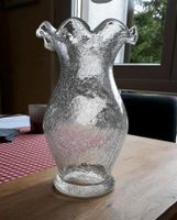 Vase, Glasvase, Wellenrand, Wmf?Sprungglas Baden-Württemberg - Kuchen Vorschau