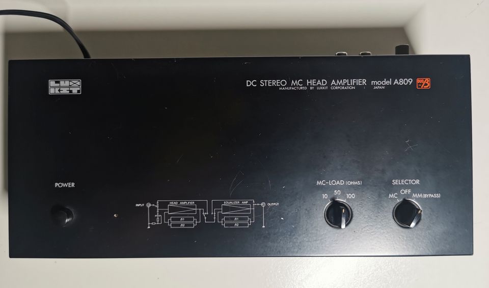 LUXMAN/LUXKIT A-809. MC Phono-Vorverstärker DC. Top Zustand. in Dresden