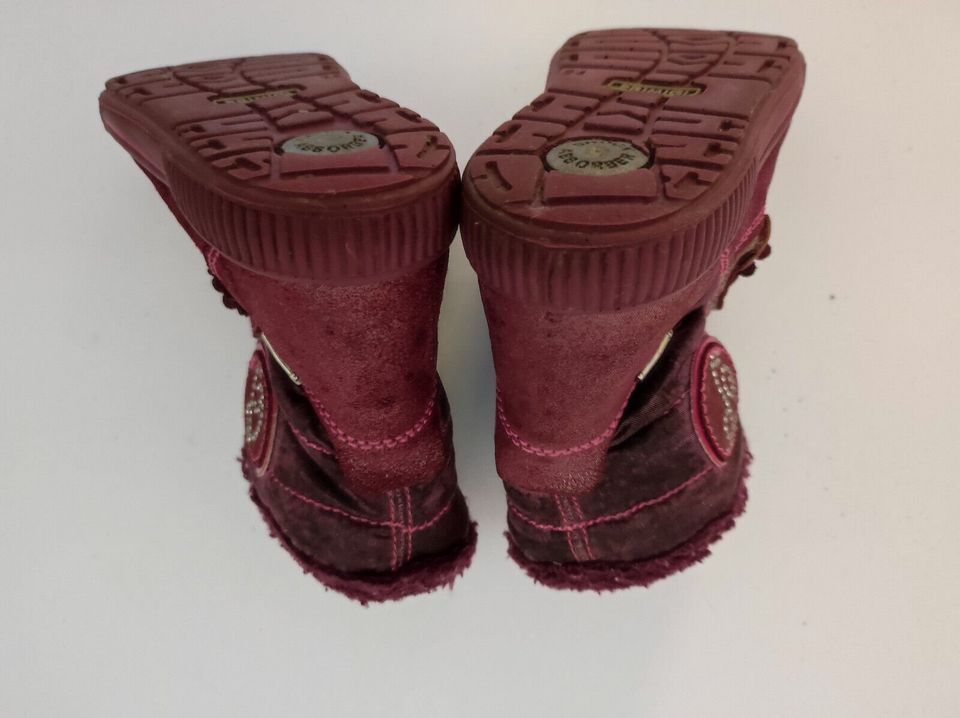 Primigi Goretex Stiefel gefüttert Lila Gr. 24 Winterstiefel Mädch in Landau-Nußdorf