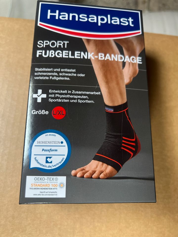 Hansaplast Sport Fußgelenk-Bandage L/XL neu in Heusenstamm