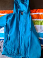 Jack Wolfskin Softshelljacke Kinder Gr. 128 türkis Hessen - Hungen Vorschau