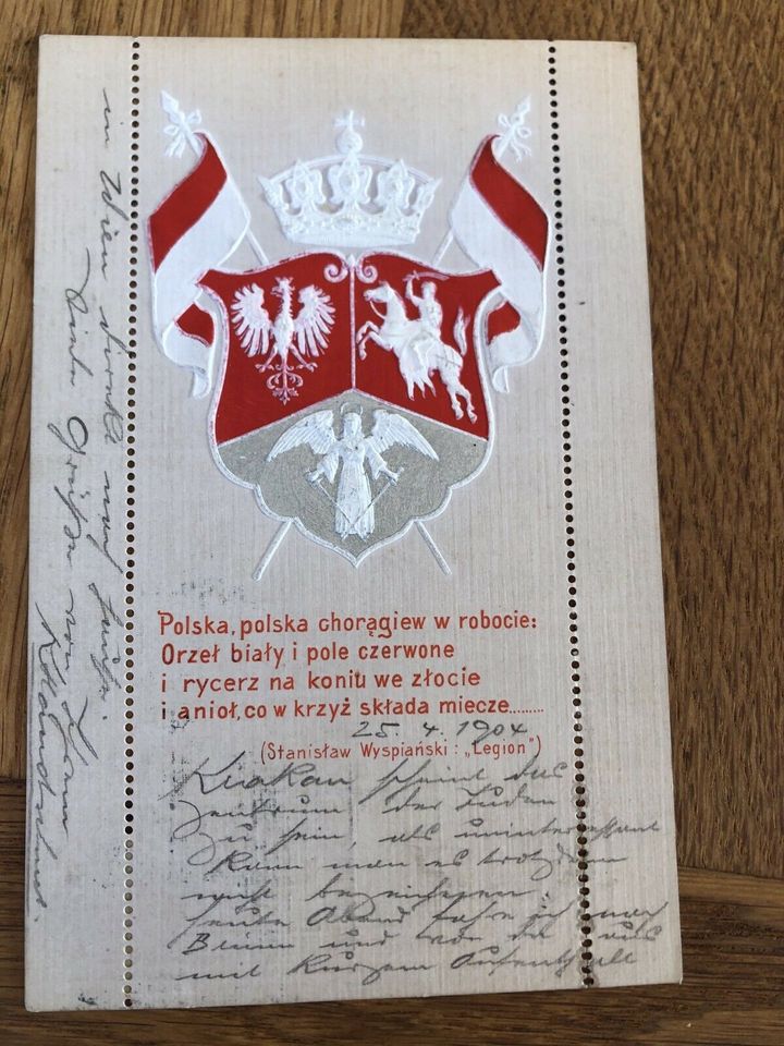 Ansichtskarte 1904 Polska in Heiligenstadt