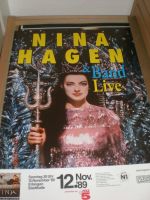 Nina Hagen - Live 1989 Konzertplakat Tpurposter Poster Nordrhein-Westfalen - Hemer Vorschau