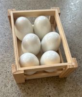 Erzi Kaufladenzubehör Holzspielzeug Eier Nordrhein-Westfalen - Legden Vorschau