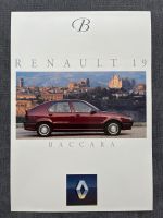 Renault 19 Sondermodell „Baccara“ Prospekt Sachsen - Chemnitz Vorschau