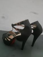 Sandalen Highheels schwarz Stuttgart - Vaihingen Vorschau