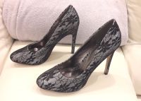 Festliche Damenpumps, High Heels,schwarz mit Glitzer,Gr.38 Berlin - Marienfelde Vorschau