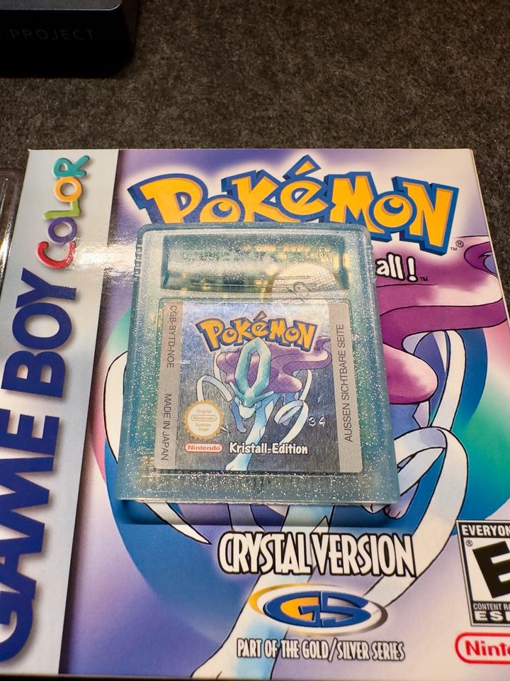 Gameboy Color Pokémon Kristall, Silber,Gold, Blau in Köln