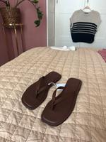 Leder Zehentrenner H&M neu 38 Rheinland-Pfalz - Frankenthal (Pfalz) Vorschau