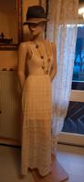 HOLLISTER  SPAGETTI SPITZEN MAXIKLEID GR.XS ECRU WIE NEU Bayern - Bobingen Vorschau