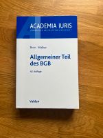 Brox / Walker Allgemeiner Teil des BGB Münster (Westfalen) - Centrum Vorschau