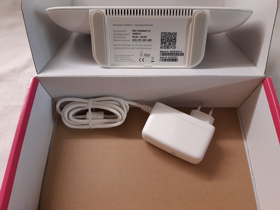 Telekom DSL Router Speedport smart 1, gebraucht+OVP in Nottuln