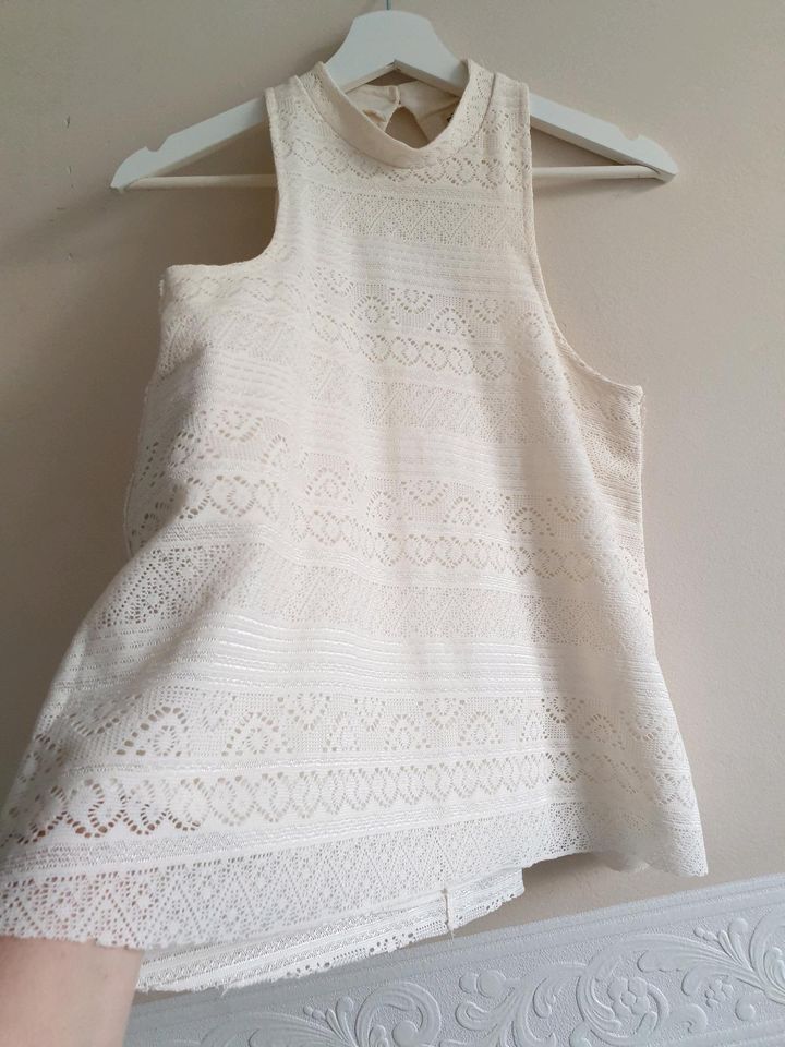 Marken-Paket Blusen Tunika Gr.38 M H&M Hollister Top beige Vintag in Nürnberg (Mittelfr)