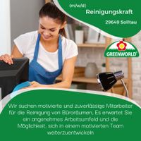 Stellenangebot: Reinigungskraft (m/w/d) MINIJOB Niedersachsen - Wietzendorf Vorschau
