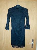 Schwarzes Spitzenkleid mit Rückenausschnitt in 36 Bayern - Bogen Niederbay Vorschau