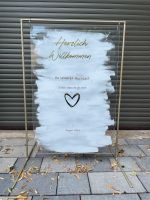 Willkommen / Sitzplan Hochzeit - Metallgestell + Plexiglas Niedersachsen - Duderstadt Vorschau