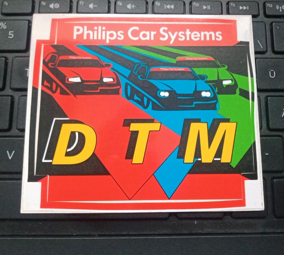 DTM Aufkleber Sticker # Philips Car Systems # Selten in Scheden