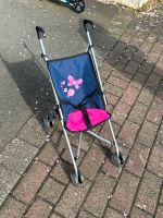 Puppenbuggy dunkelblau pink Nordrhein-Westfalen - Lüdenscheid Vorschau