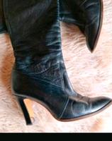 Lederstiefel, Gr 41,  Stiefel, ca. 70er  80er Jahre J. Saarland - Schmelz Vorschau