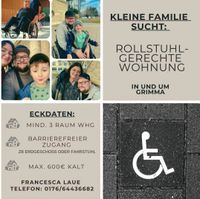 GESUCHT - Rollstuhlgerechte Wohnung Sachsen - Bad Lausick Vorschau