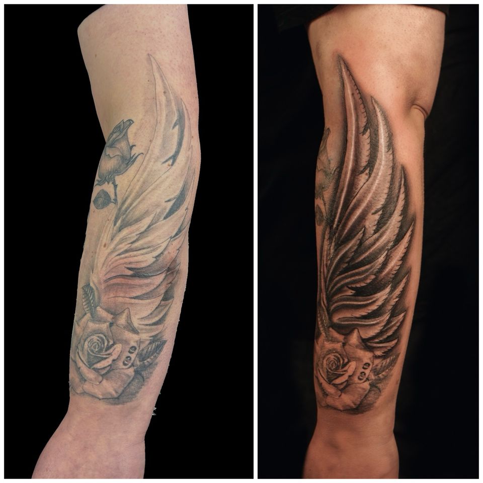 Cover Up Tattoo, Fineline, Line Art, Realistic, uvm. in Schortens