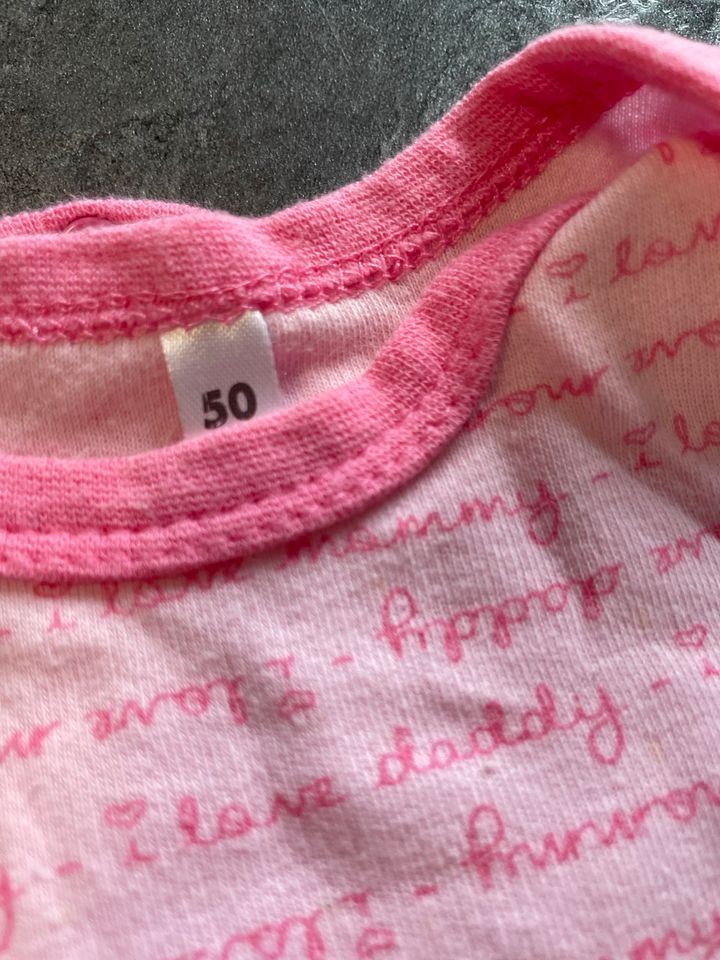 Süßes Baby Mädchen Set New Born 50/56 pink in Ratingen