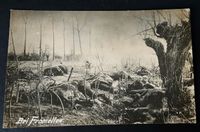 alte Postkarte 1. Weltkrieg 1916 Schlachtfeld bei Fromelles Baden-Württemberg - Marbach am Neckar Vorschau