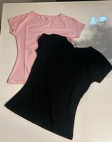 Basic T-Shirts anliegend Rosa und Schwarz Bayern - Scheßlitz Vorschau
